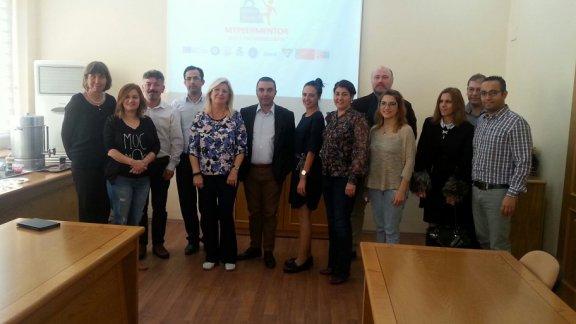 Erasmus+ Gençlik Stratejik Ortaklık Projesi Toplantısı Yapıldı