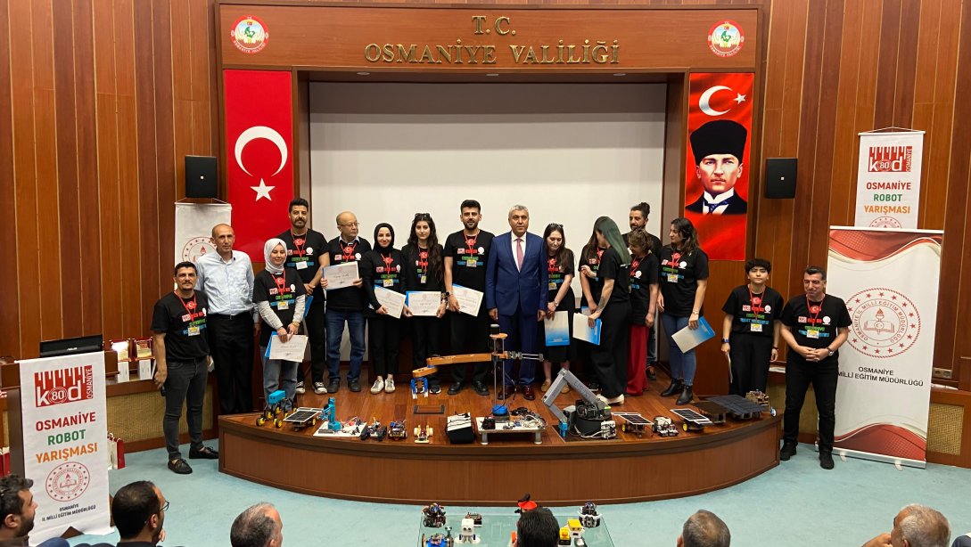 KOD80 Osmaniye Robot Yarışması Ödül Töreni Yapıldı