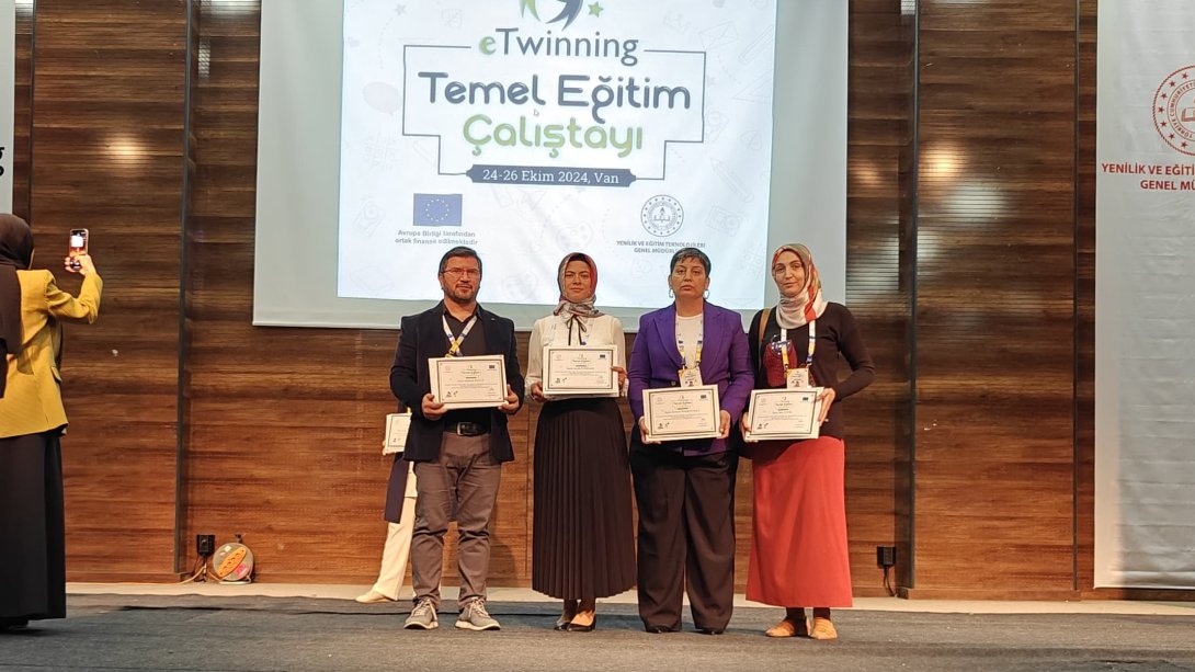 eTwinning Mesleki ve Temel Eğitim Çalıştayı Van da Gerçekleştirildi.